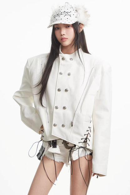 Retro Black Leather Jacket