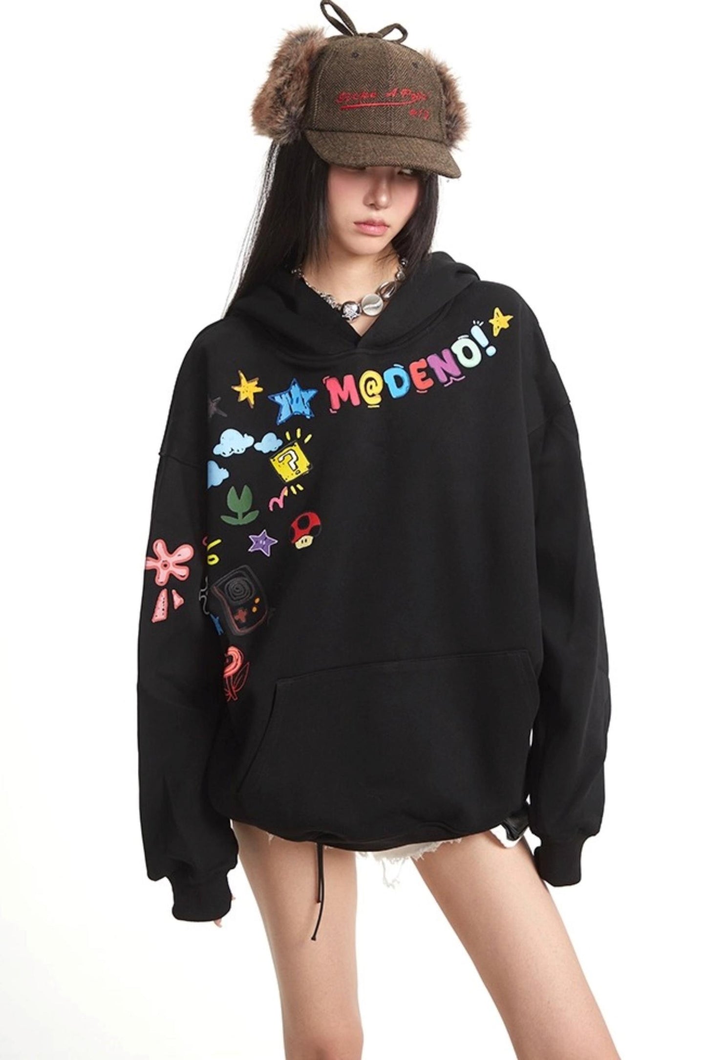 Vintage Hooded Sweatshirt