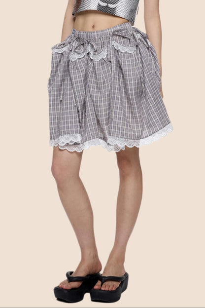 Retro Transformable Midi Skirt