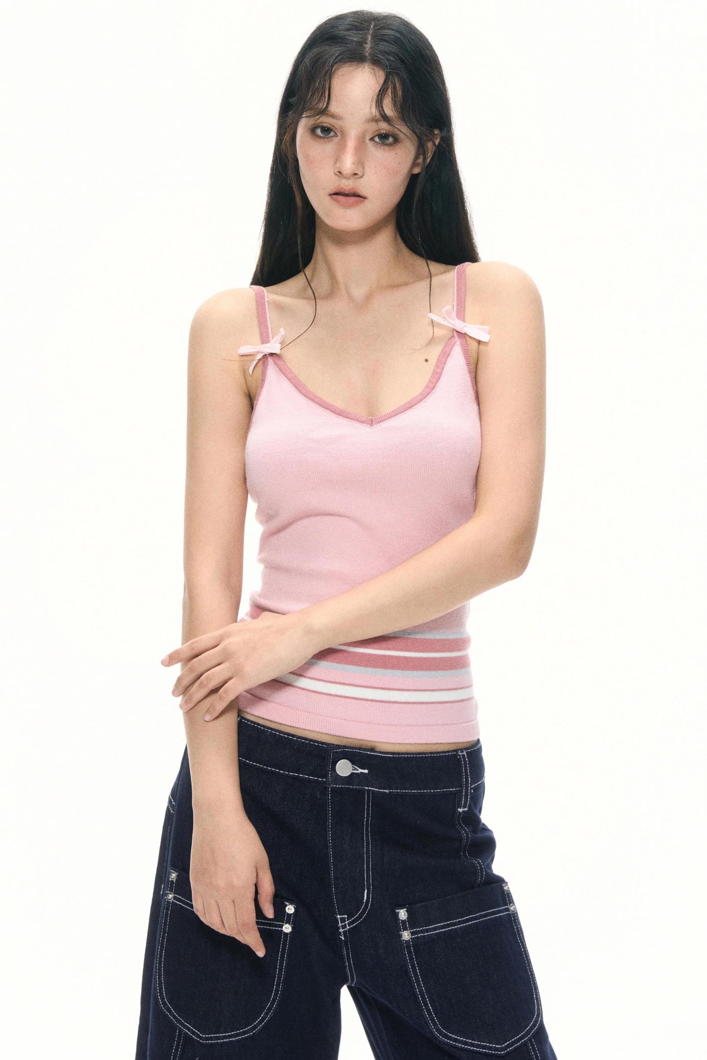 Striped Knit Camisole