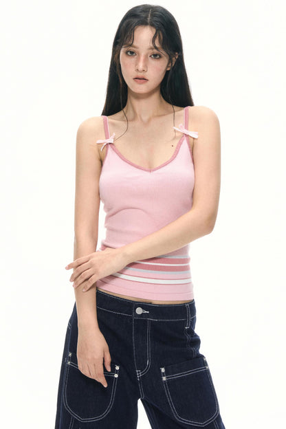 Striped Knit Camisole