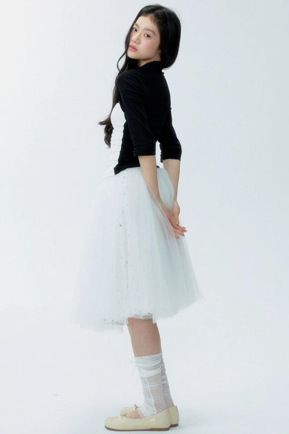 Completo con maglia in lyocell color block
