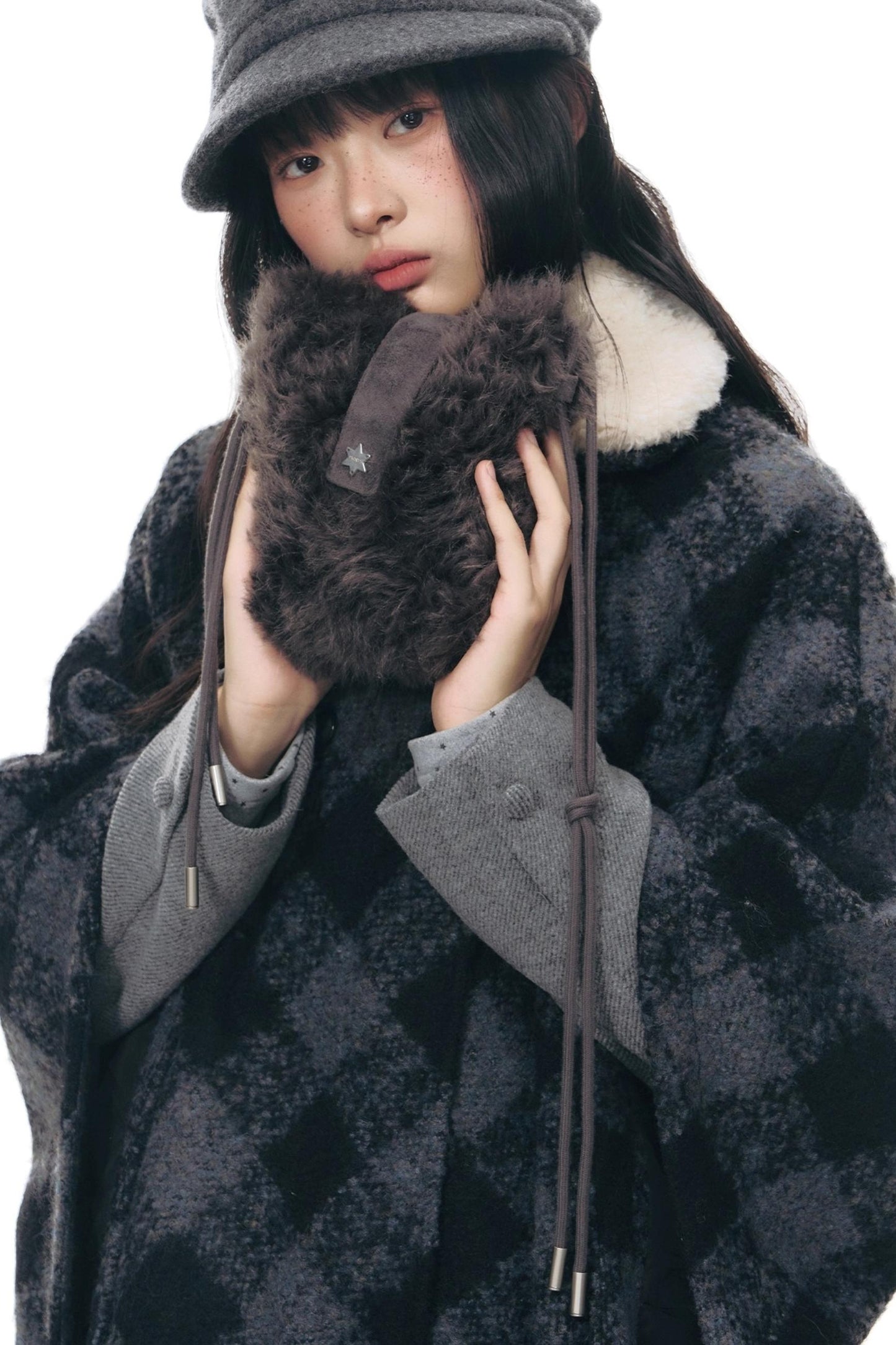 Handmade Furry Crossbody Bag