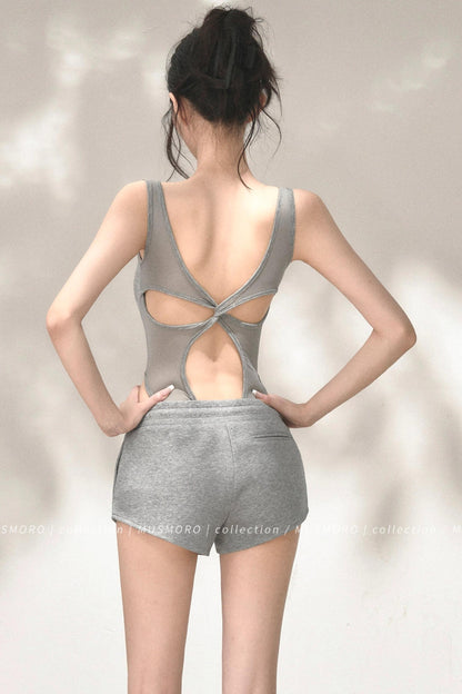 Open Back Mesh Bodysuit