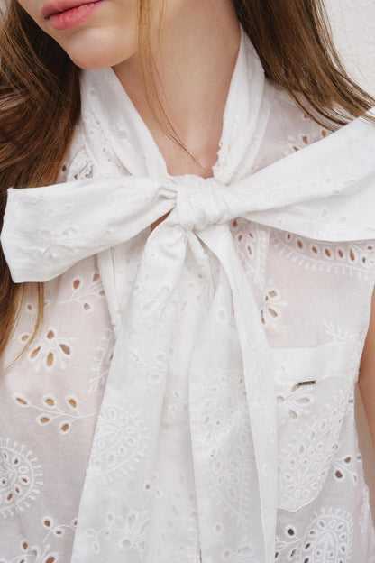 Romantic Bow Tie Vest