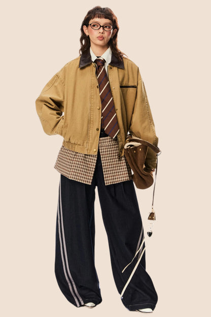 Bath Style Cropped Cargo Jacket