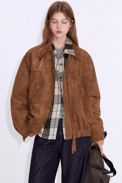 Misty Suede Feel Jacket