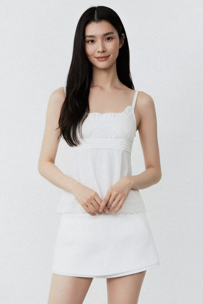 French Lace Patchwork Camisole Top
