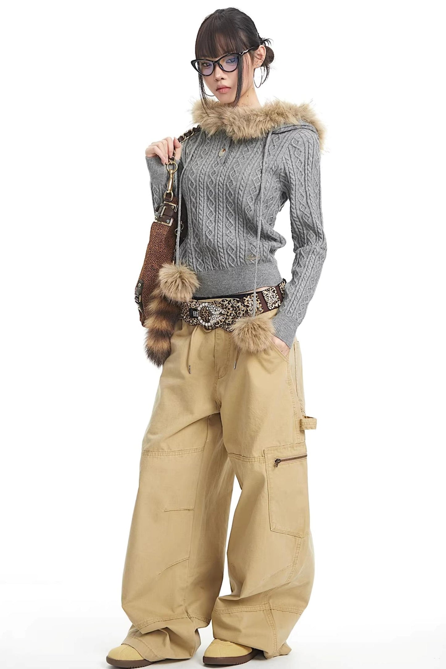 American Retro Multi-Pocket Cargo Pants