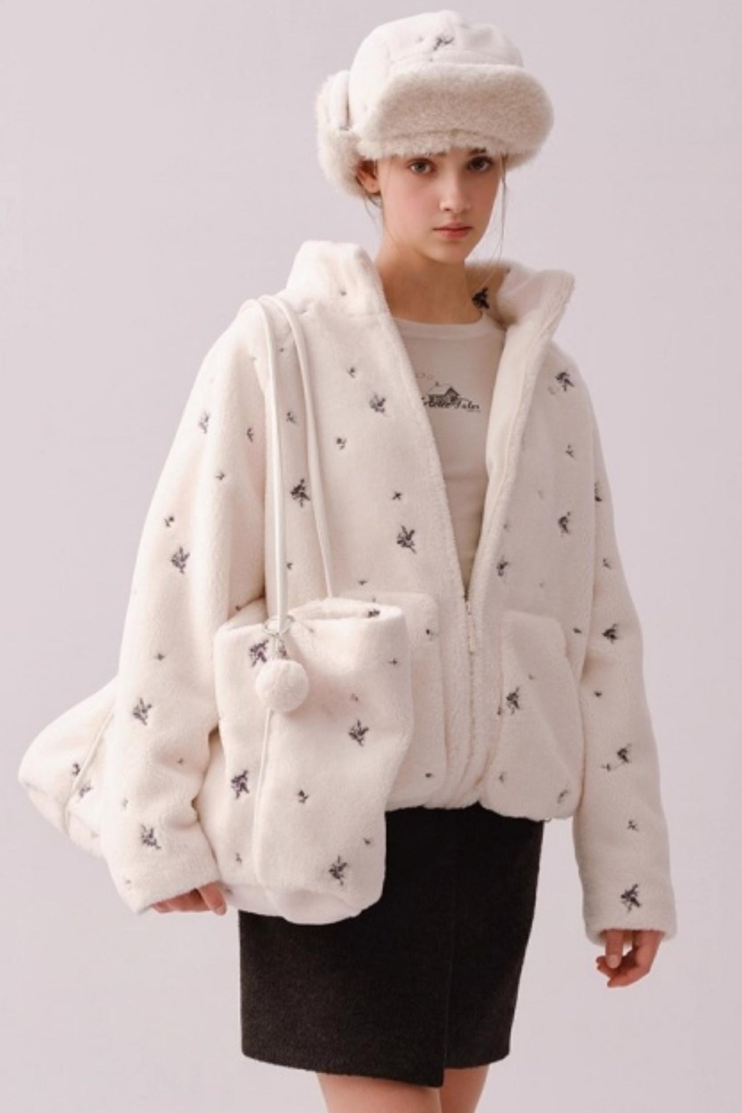 Endless Thoughts Floral Tote Bag