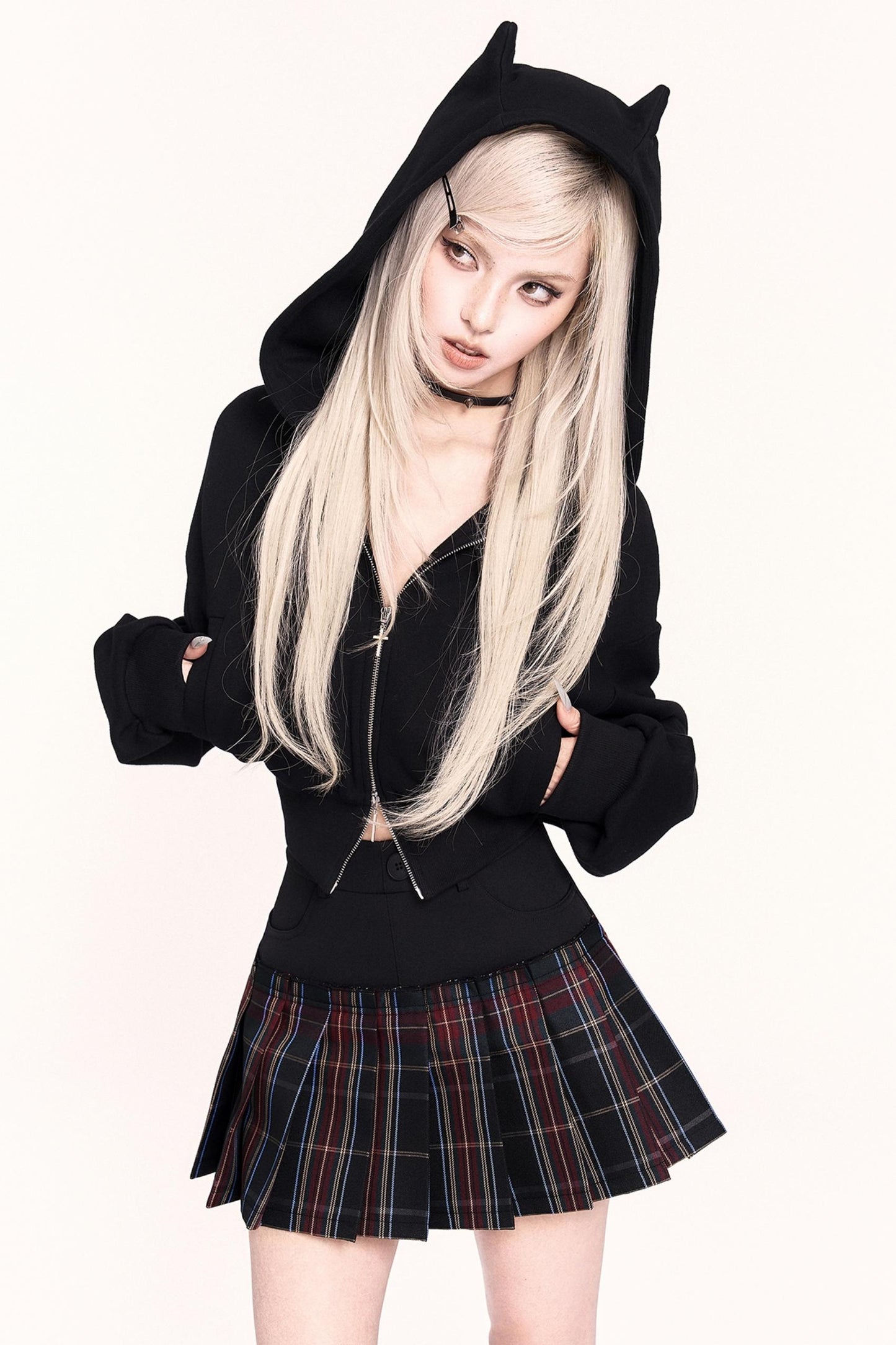 Little Devil Hooded Top