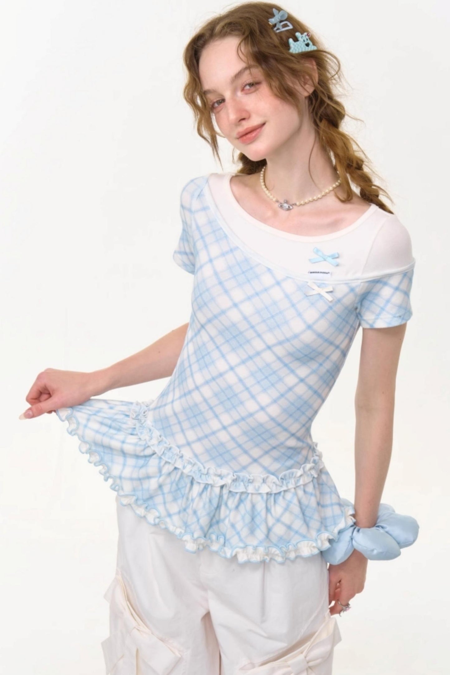 Summer Plaid T-Shirt