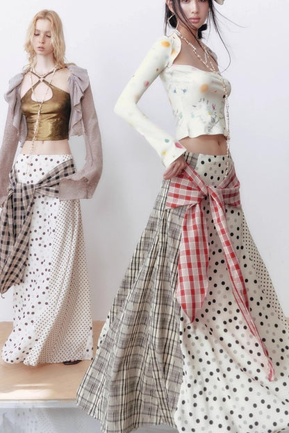 Blue Dot Long-Sleeved Shirt