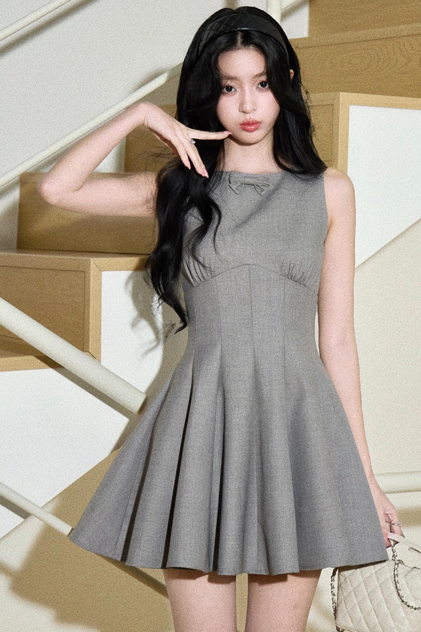 Anne's Diary Off-Shoulder Dress Set-Up