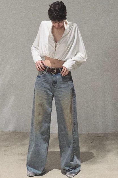 Conjunto de camisa refrescante de protección solar con mangas murciélago