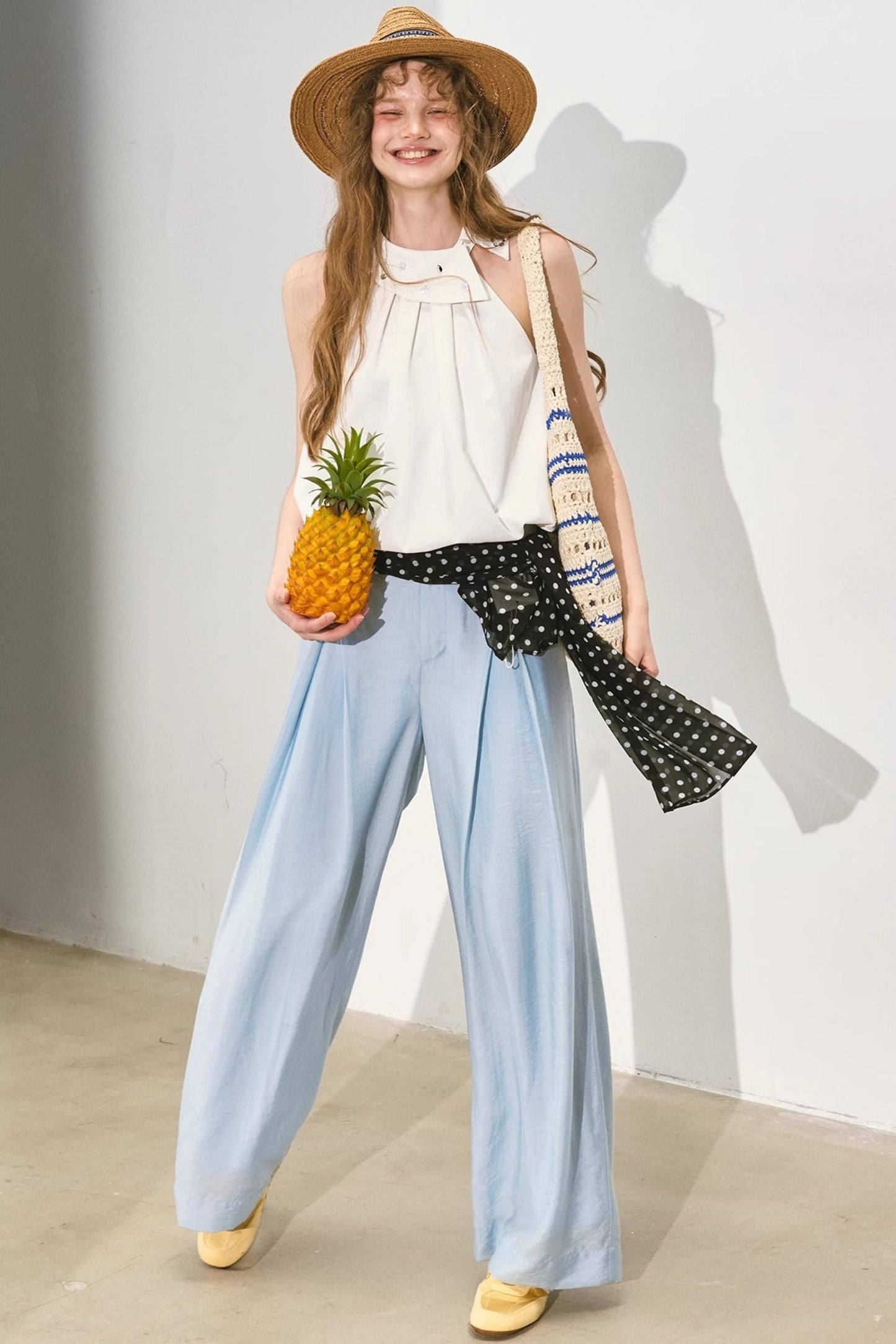 Summer Crinkle Tank Top