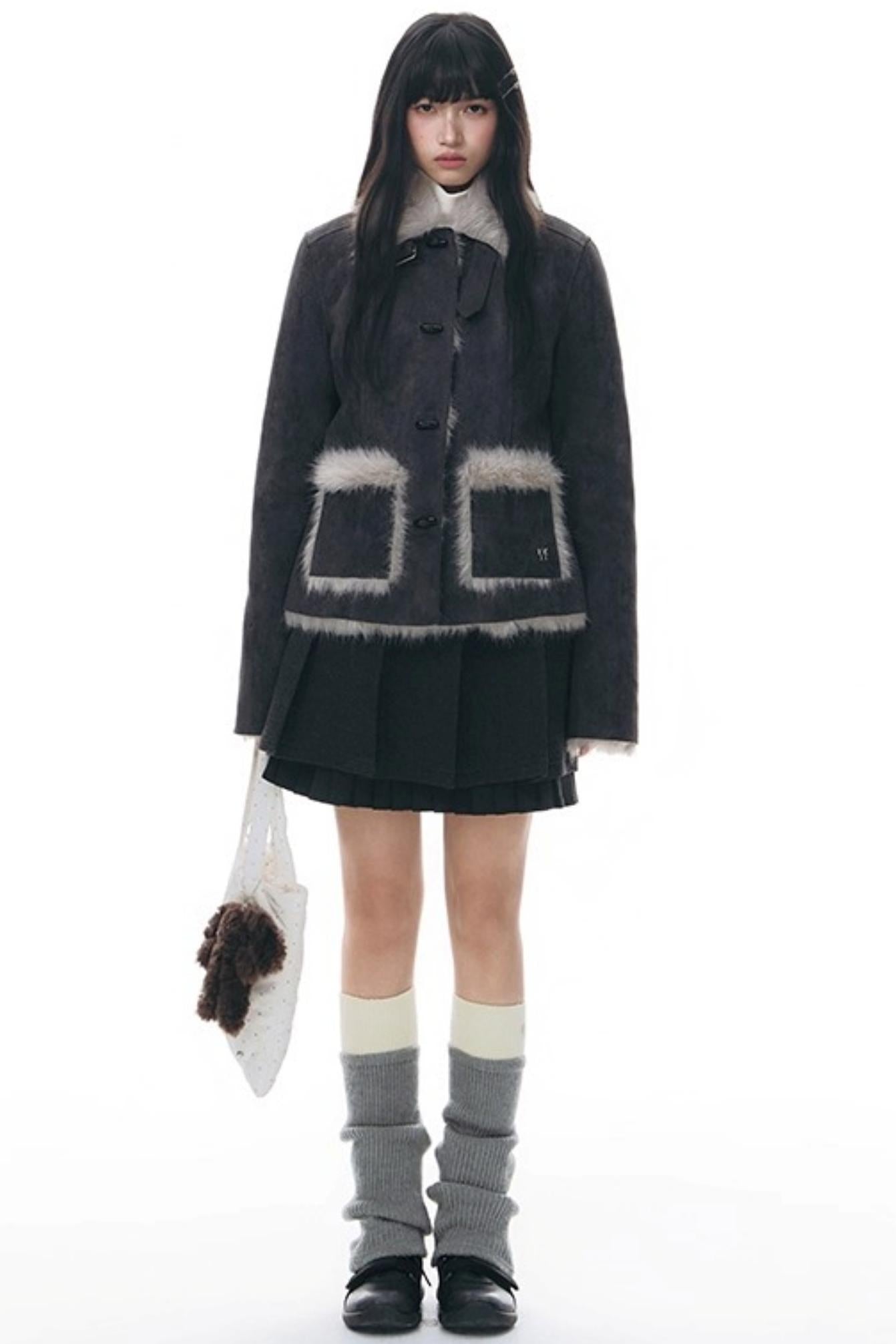 Mid-Leg Stacked Socks