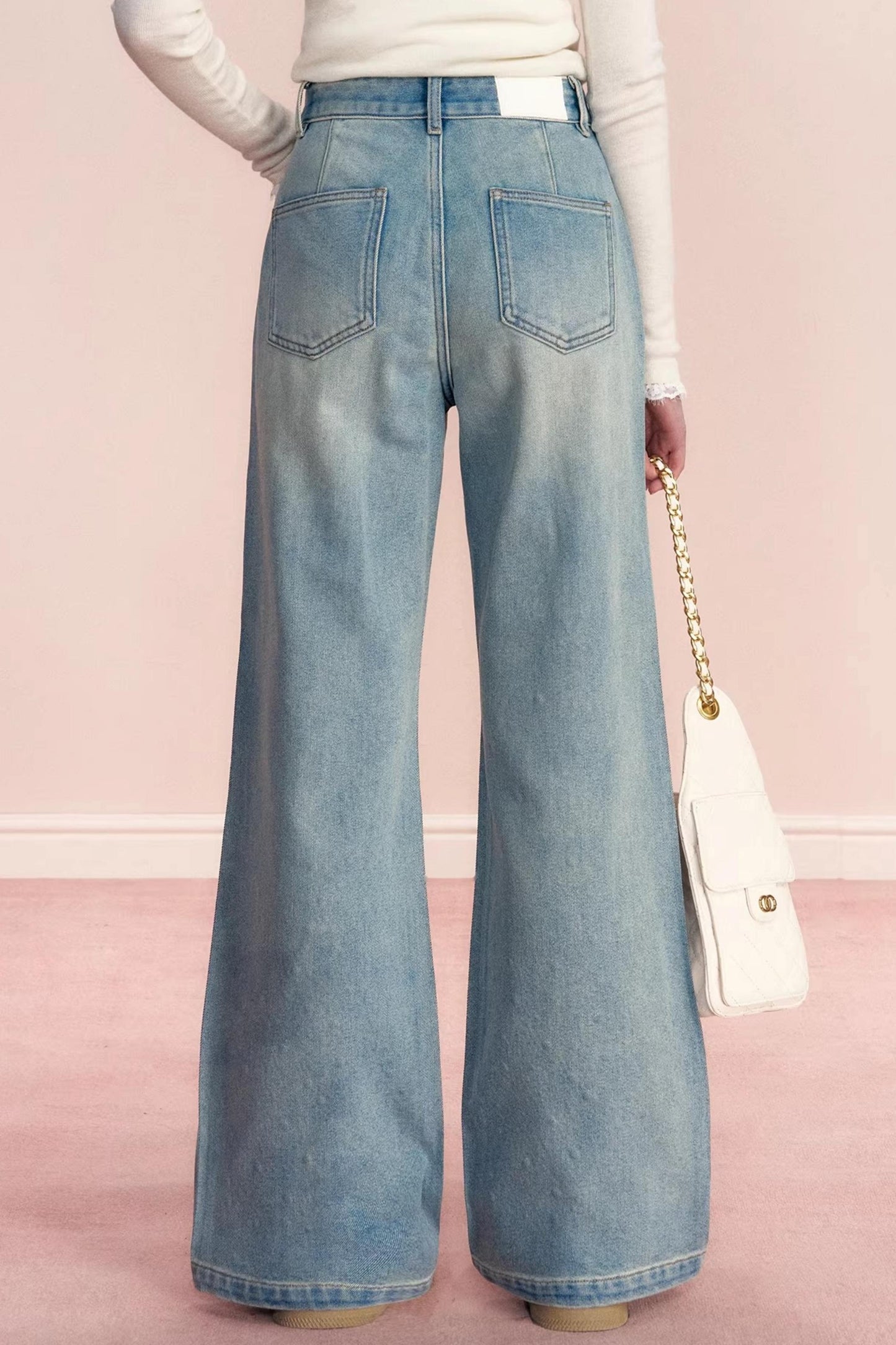 Broken Galaxy Rhinestone Jeans