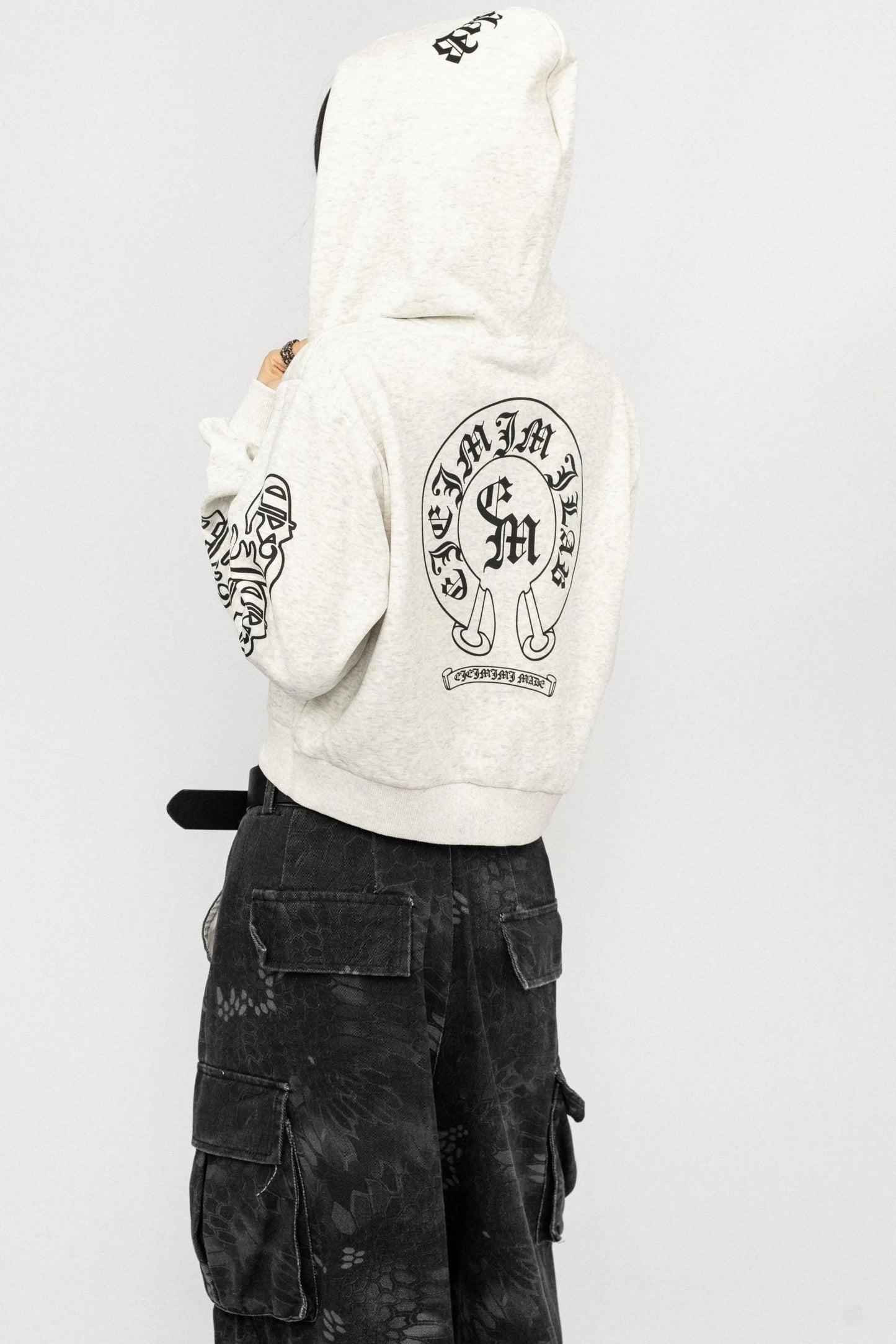 Autumn Hooded Vintage Top