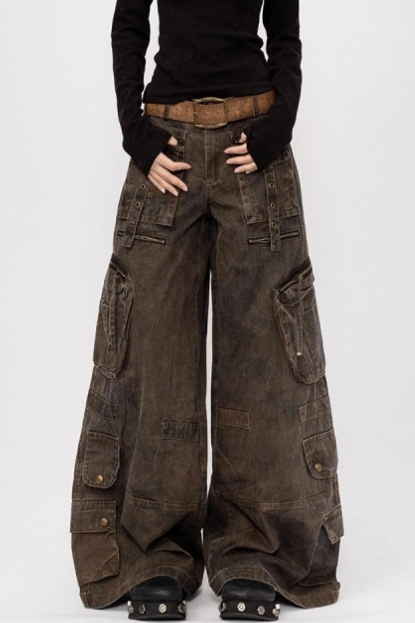 Vintage Retro Workwear Pants