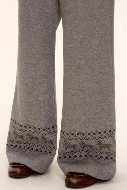 Fair Isle Quilted Jacket Set-Up