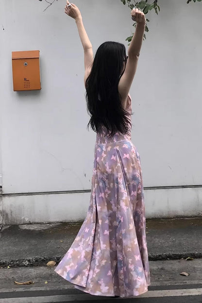 Butterfly Shadow Layered Dress