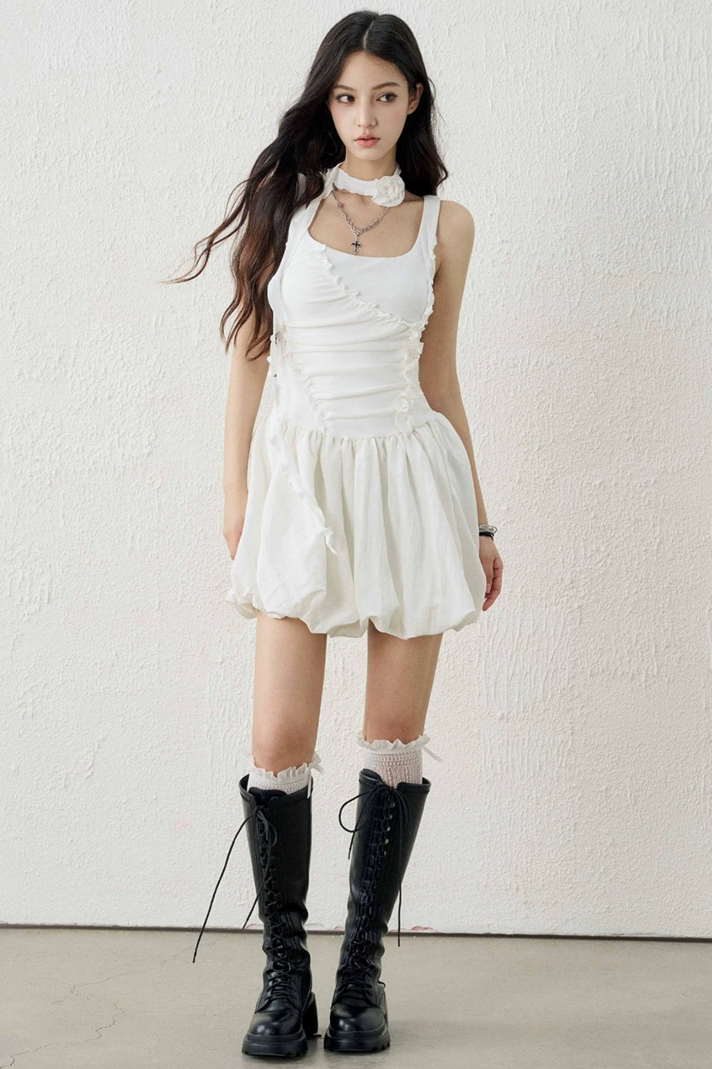 First Love White Dress Set