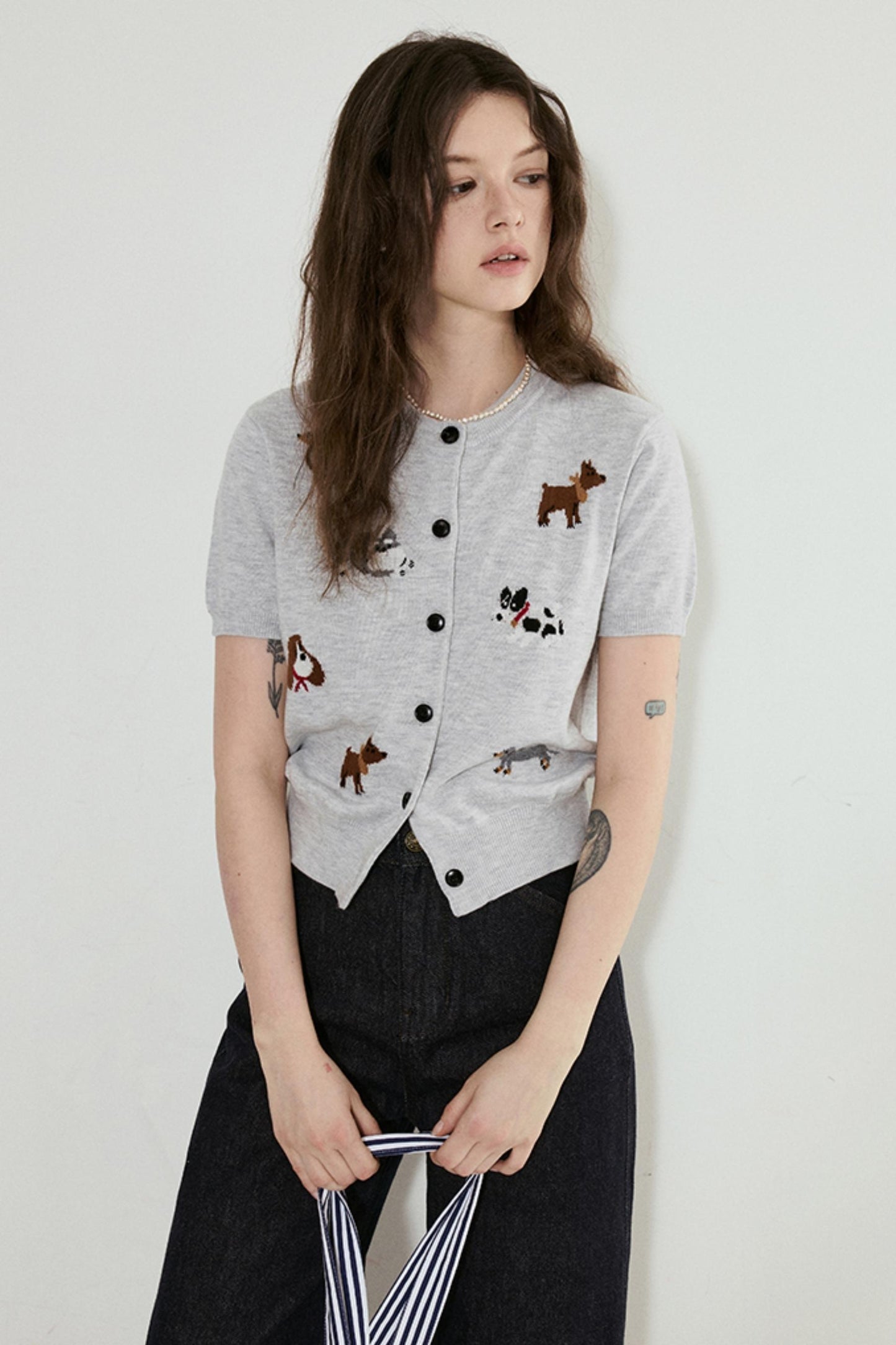 Playful Puppy Cardigan