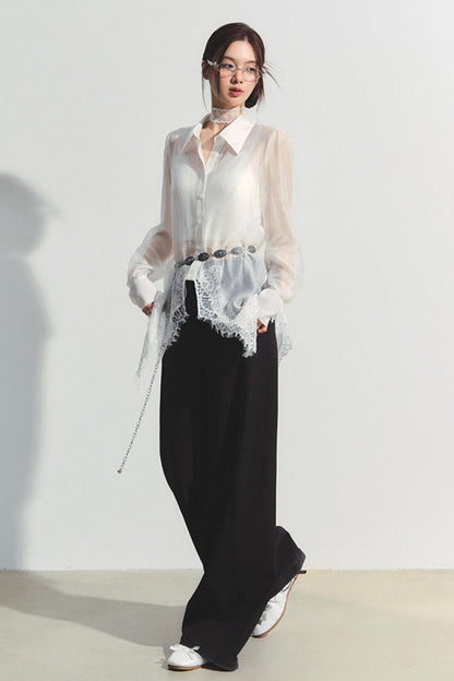 Lightweight Lace Sun Shirt