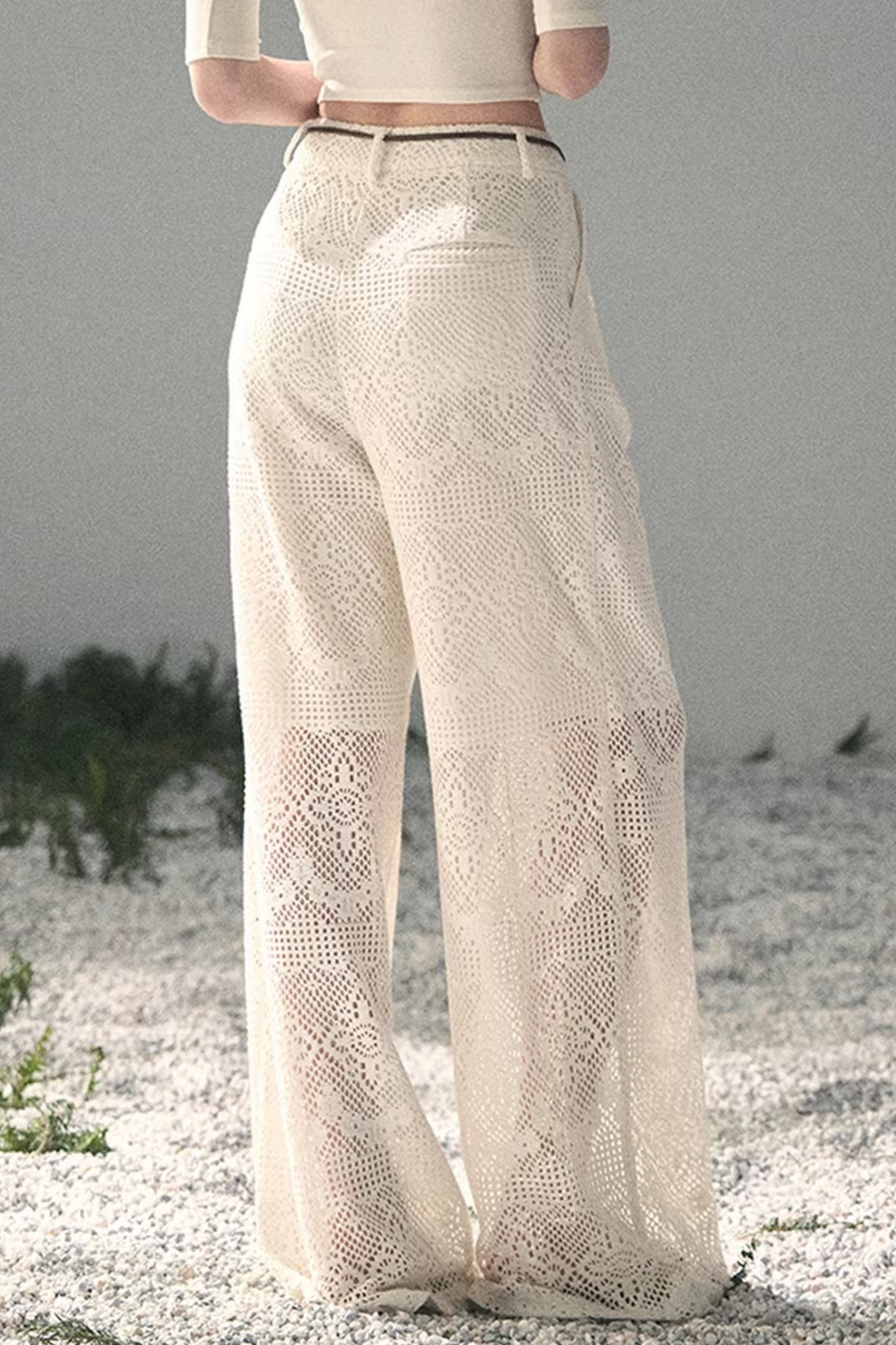 Wide-Leg Summer Pants
