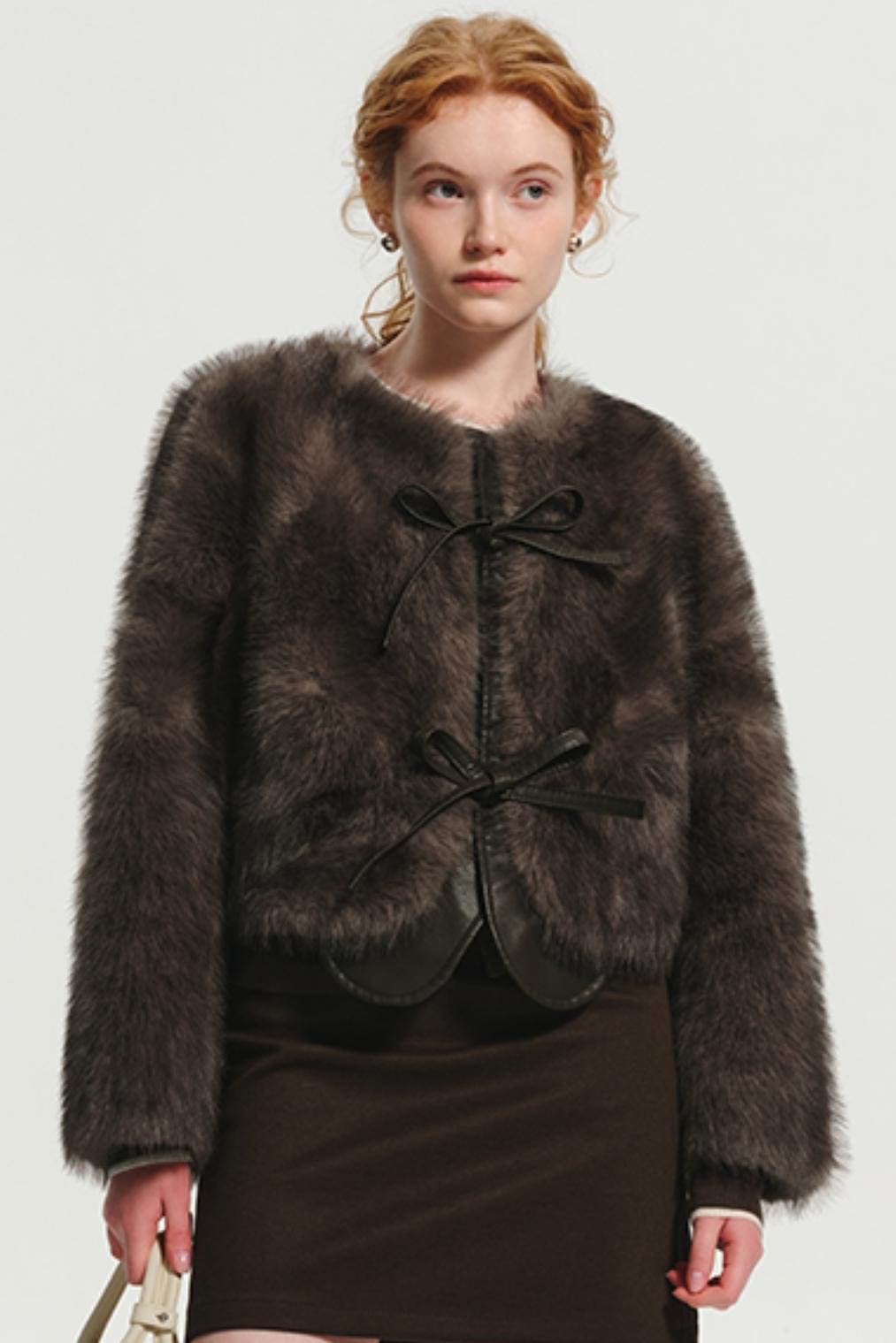 Luxury Fur Slim Winter Short Coat