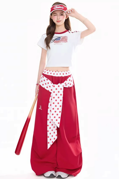 Retro Color-Blocking Top