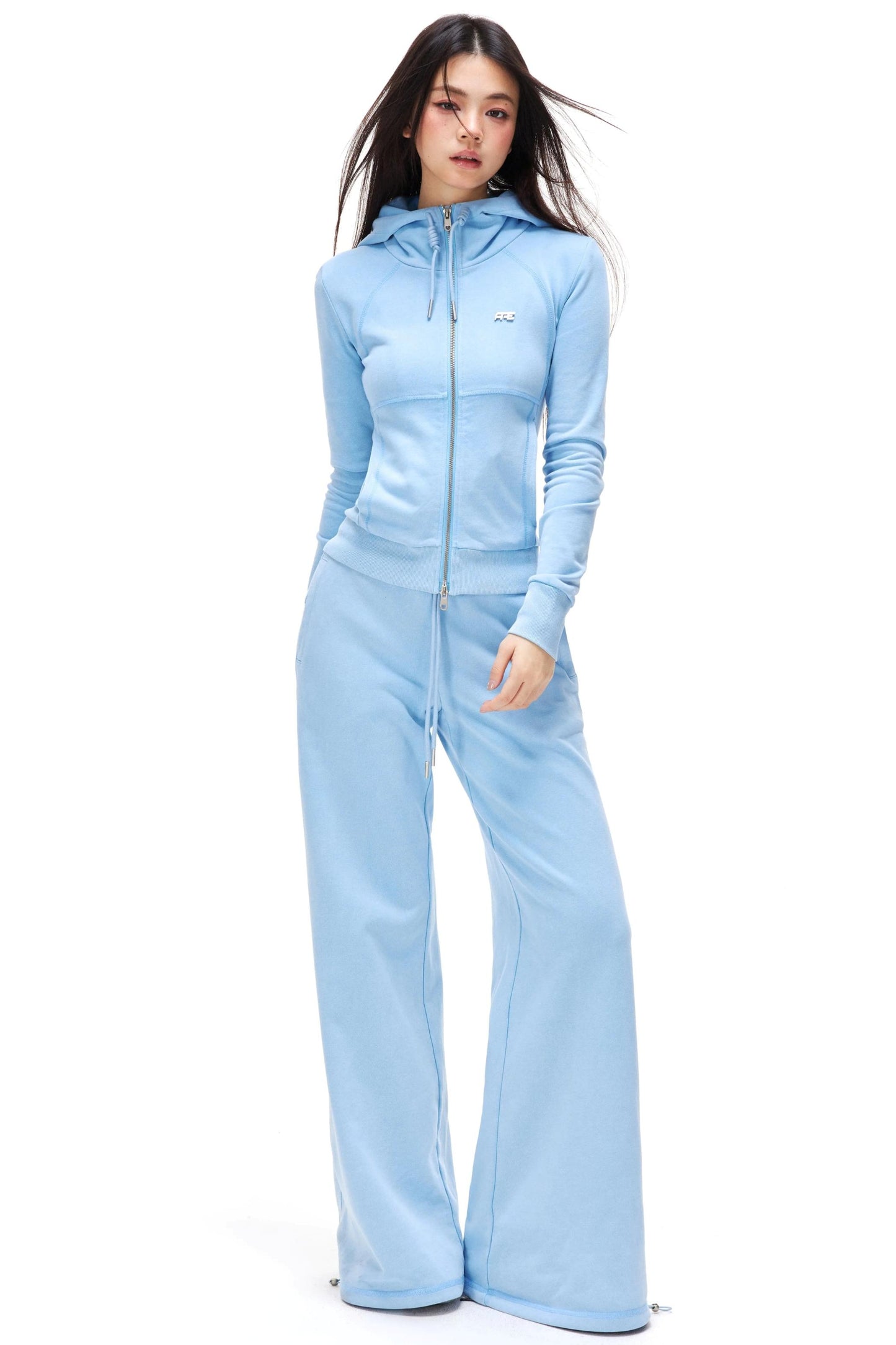 Double-Ended Zipper Jacket & Sweatpants Set-Up