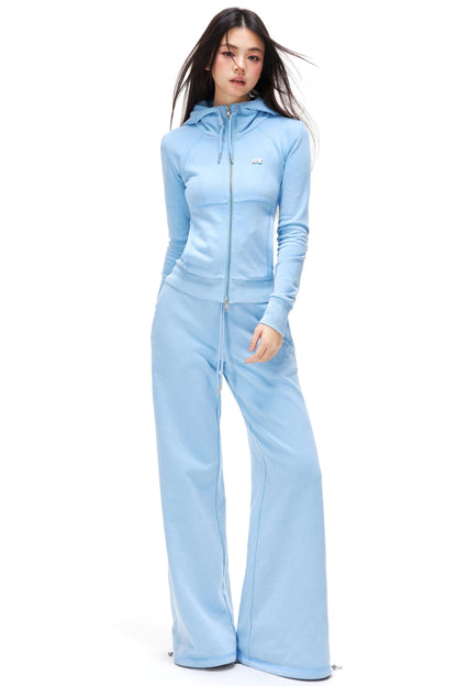 Double-Ended Zipper Jacket & Sweatpants Set-Up