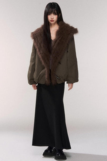 Winter Wool A-Line Skirt