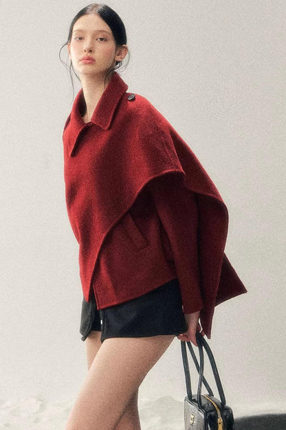 Eye-Catching Woolen Winter Coat