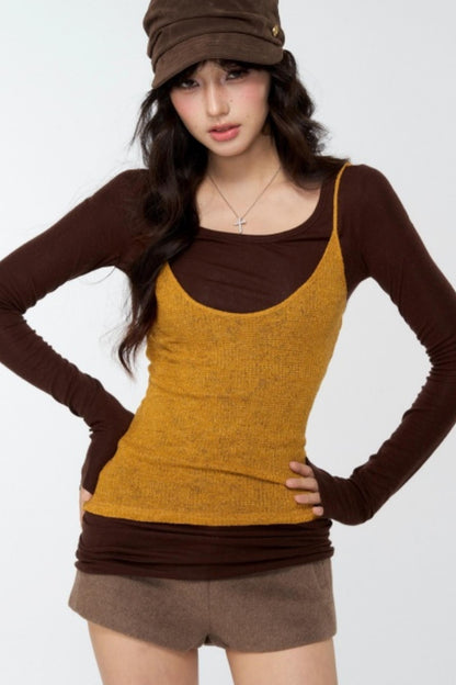 Gingerbread Contrast Top Set-Up