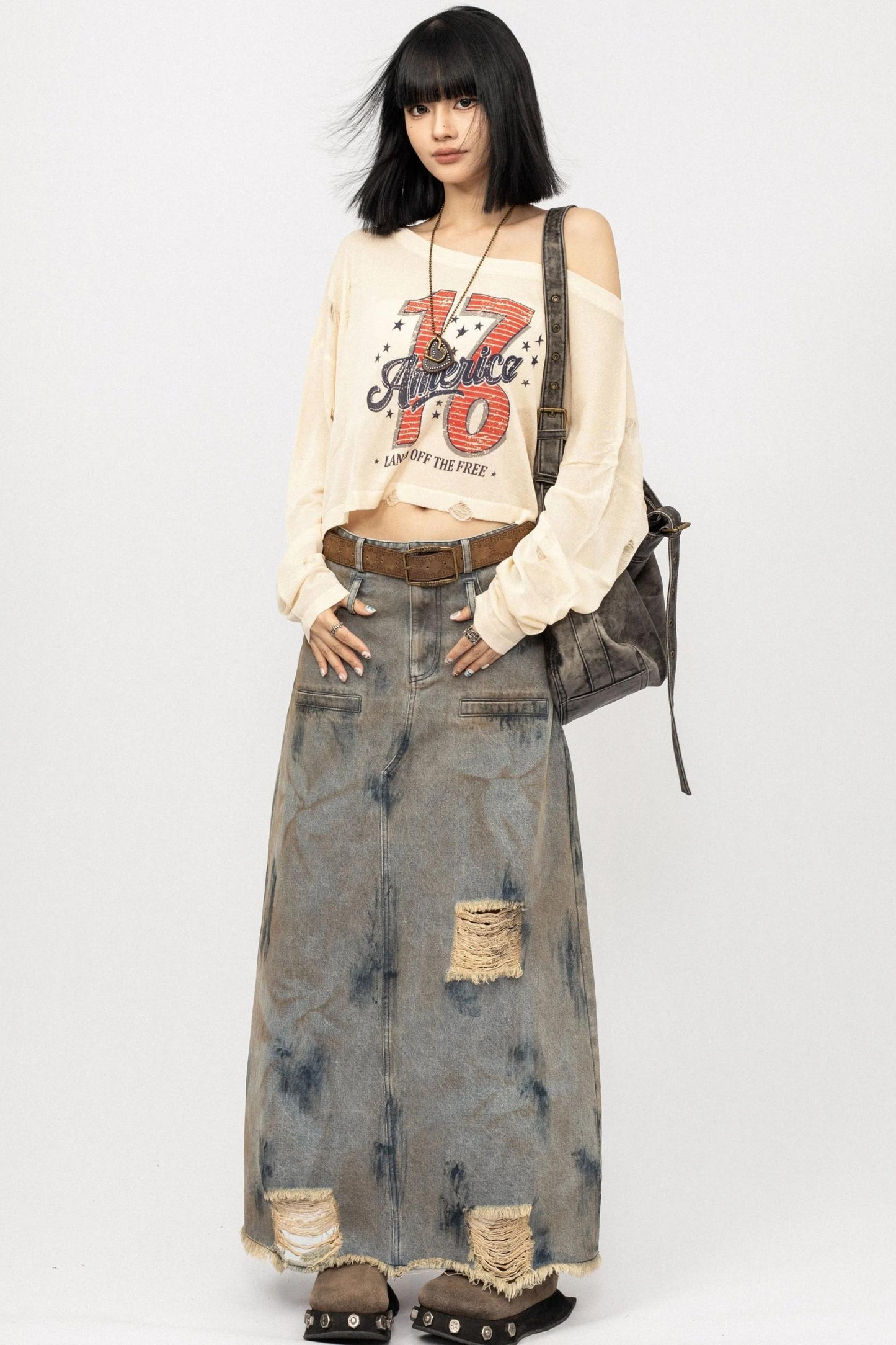 Shoulder Spice Long Sleeve Top