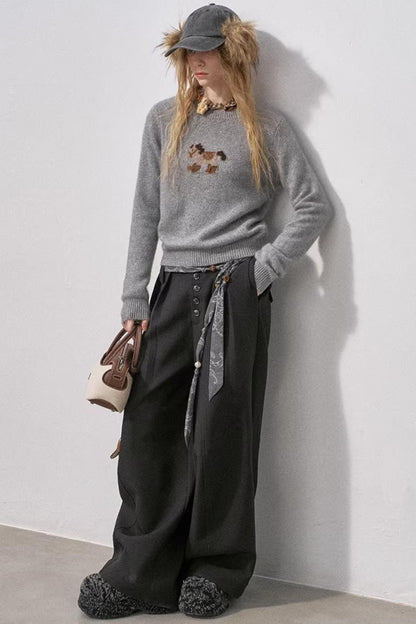 Little Horse Red Sweater