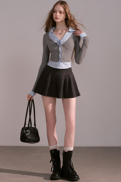 Luxury V-Neck Sweater Top