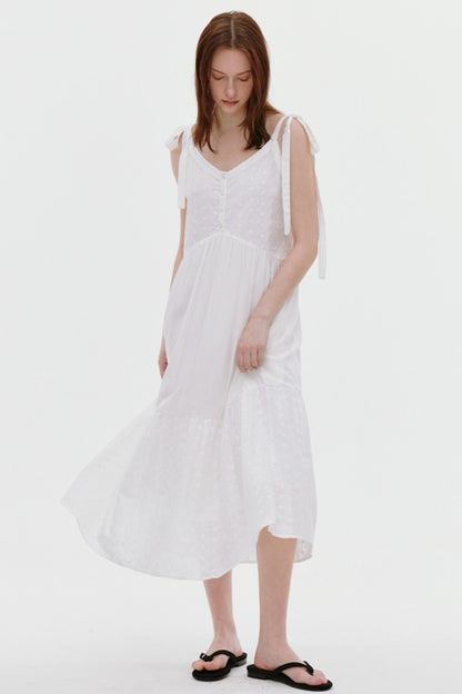 Elegant Summer Tie Dress