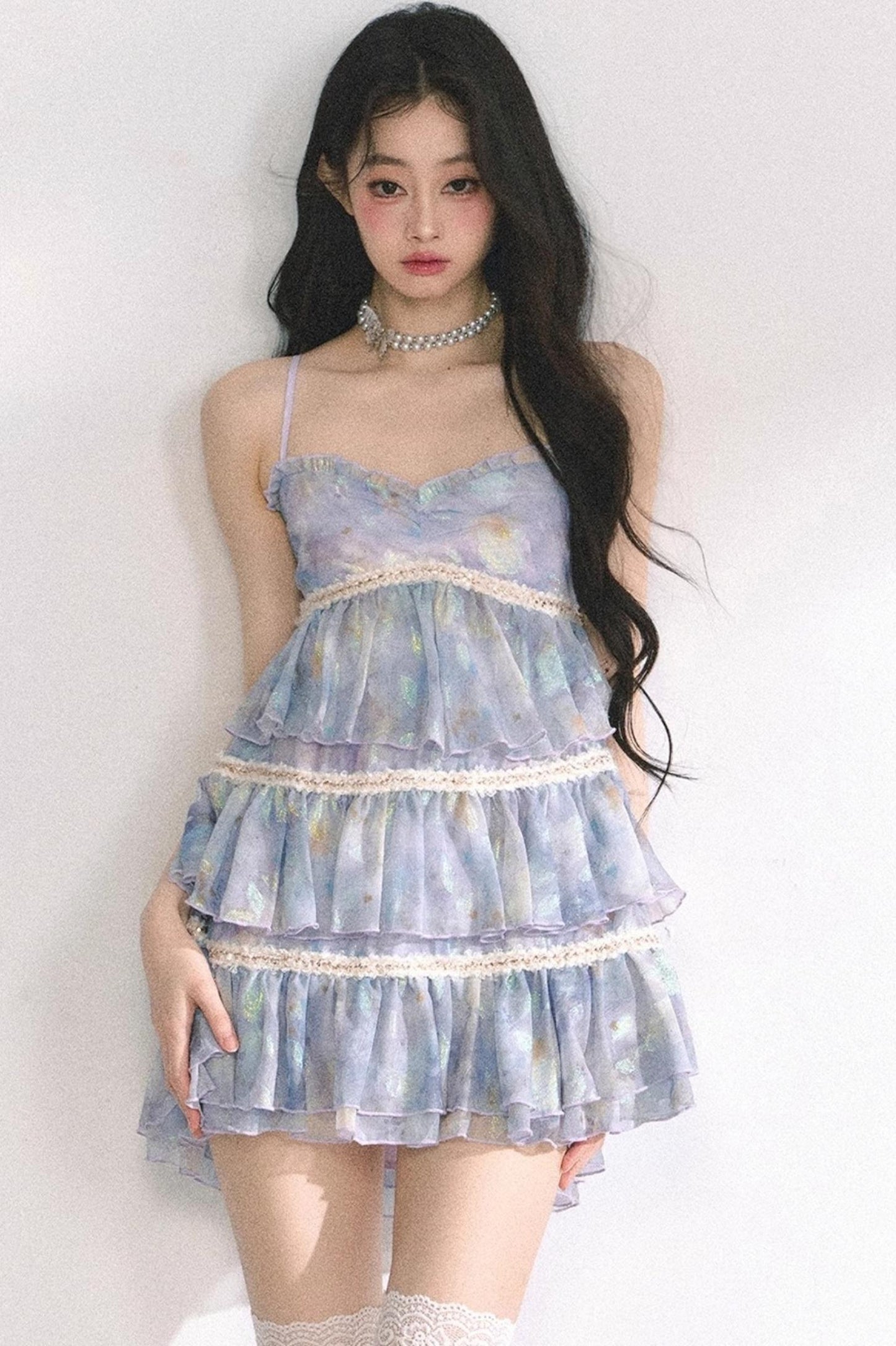 Halter Floral Elegance Dress