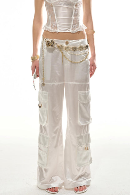 Platinum Wide-Leg Pants