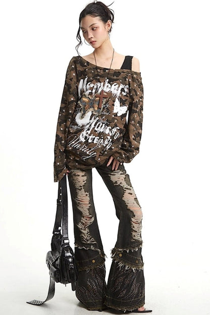 Vintage Denim Trousers