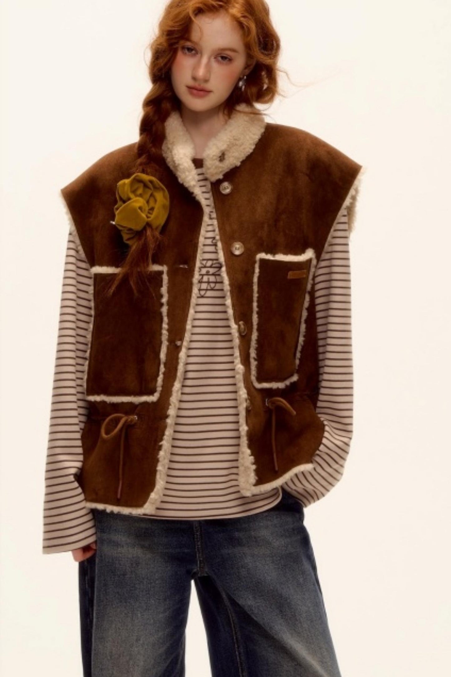 Reversible Embroidery Vest