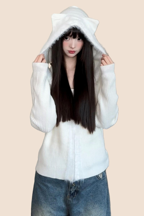 Vintage Patchwork Minimal Cardigan