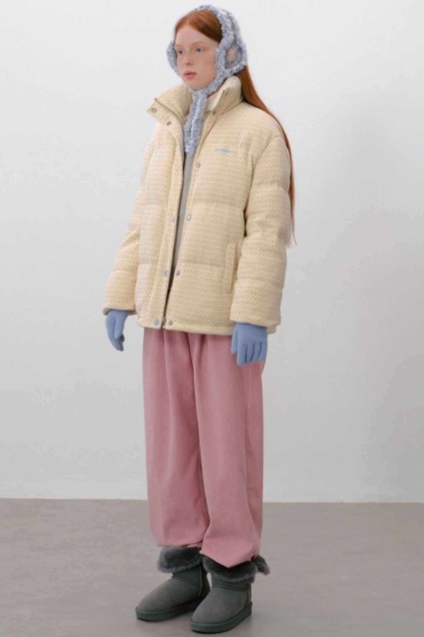 Woven Clouds Knitted Jacket
