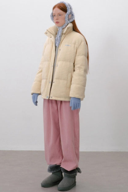 Woven Clouds Knitted Jacket