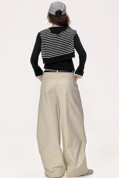 Scimitar Denim Slacks