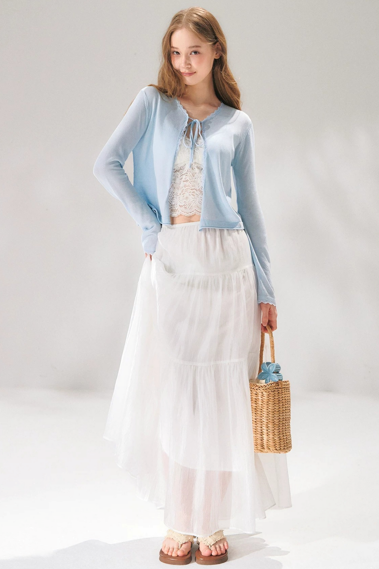 Ice Silk Lace Cardigan